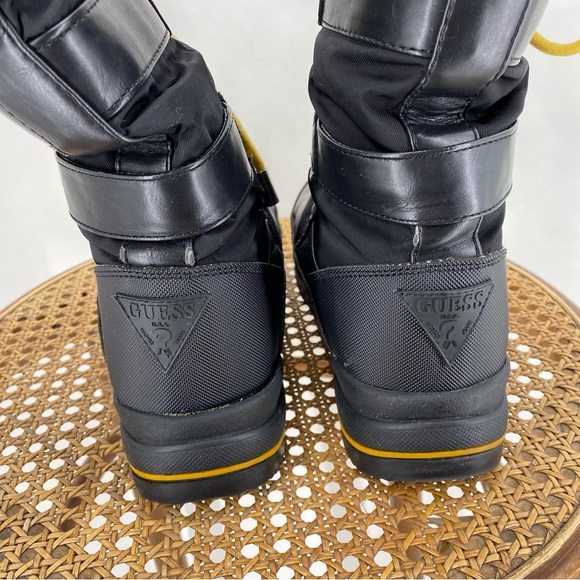Guess black faux fur lined boots - Picture 11 of 13